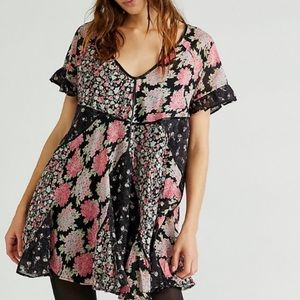 Free people wildflower patchwork dress